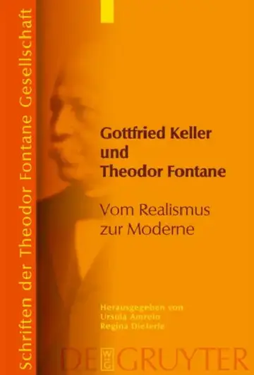 Cover of Gottfried Keller und Theodor Fontane