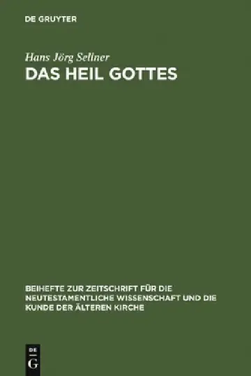 Cover of Das Heil Gottes