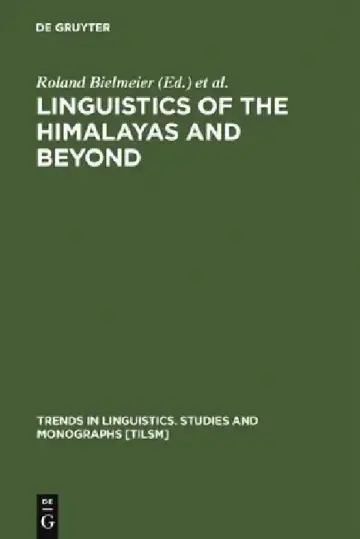 Cover of Linguistics of the Himalayas and Beyond