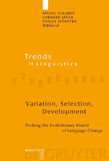 Cover of Variation, Selection, Development