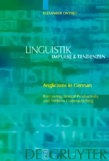 Cover of Anglicisms in German