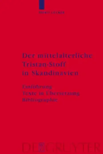 Cover of Der mittelalterliche Tristan-Stoff in Skandinavien