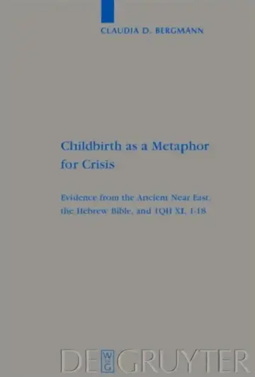 Cover of Childbirth as a Metaphor for Crisis