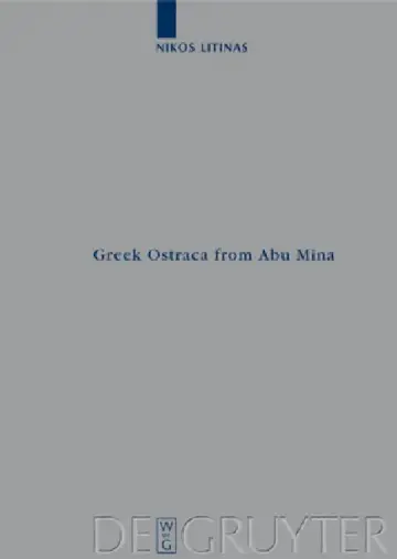 Cover of Greek Ostraca from Abu Mina (O.AbuMina)