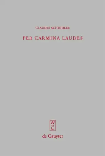 Cover of Per carmina laudes