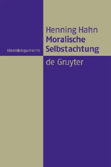 Cover of Moralische Selbstachtung = Moral Self-Respect