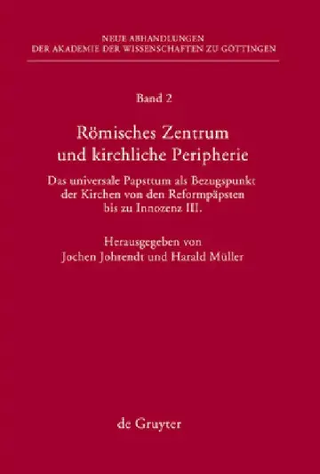 Cover of Römisches Zentrum und kirchliche Peripherie