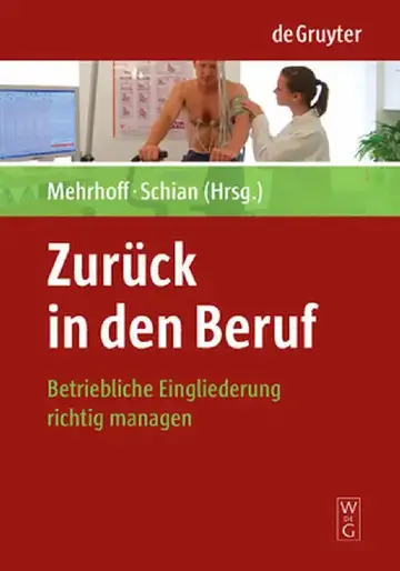 Cover of Zuruck in Den Beruf
