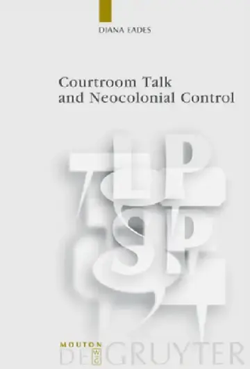 Cover of Courtroom Talk and Neocolonial Control