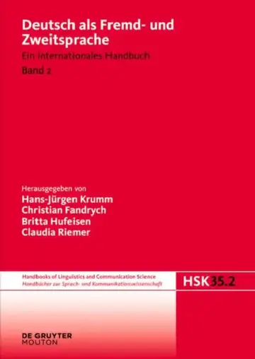 Cover of Deutsch ALS Fremd- Und Zweitsprache. 2. Halbband