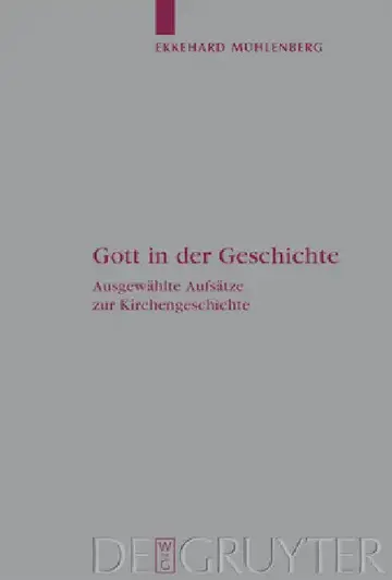 Cover of Gott in der Geschichte