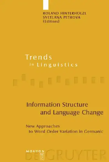 Cover of Information Structure and Language Change
