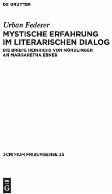 Cover of Mystische Erfahrung im literarischen Dialog = Mystical Experience in Literary Dialogue