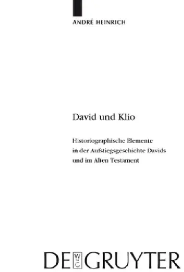 Cover of David und Klio