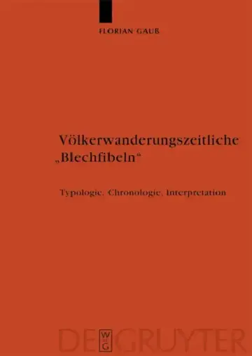 Cover of Völkerwanderungszeitliche "Blechfibeln"