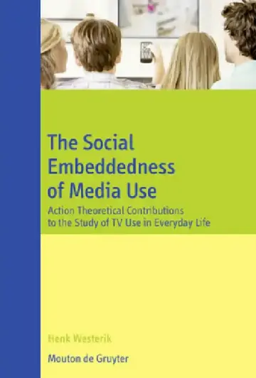 Cover of The Social Embeddedness of Media Use