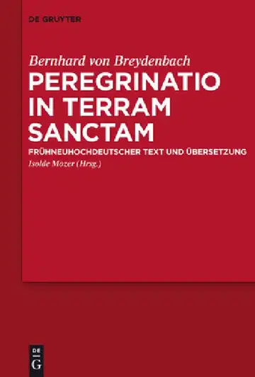 Cover of Peregrinatio in Terram Sanctam