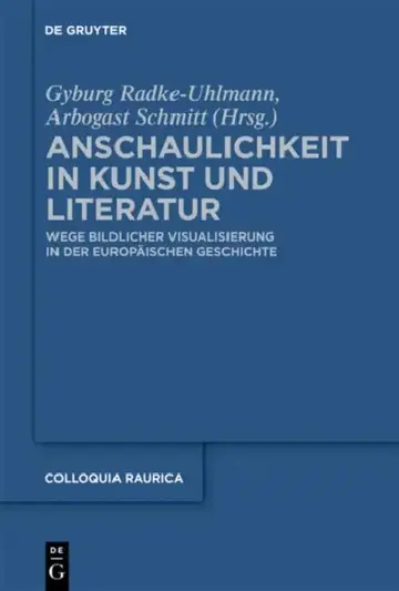 Cover of Anschaulichkeit in Kunst und Literatur