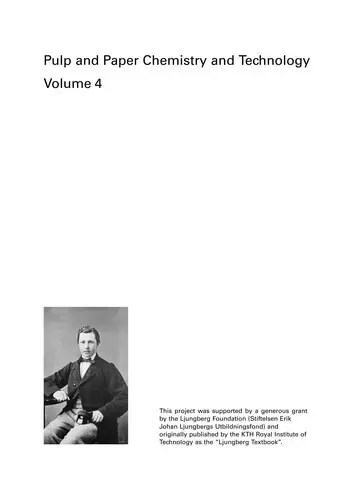 Cover of Paper Products Physics and Technology
