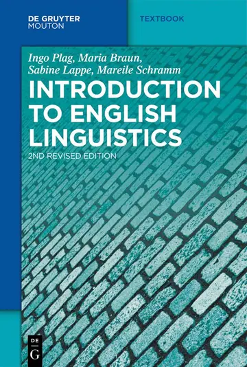 Cover of Introduction to English Linguistics