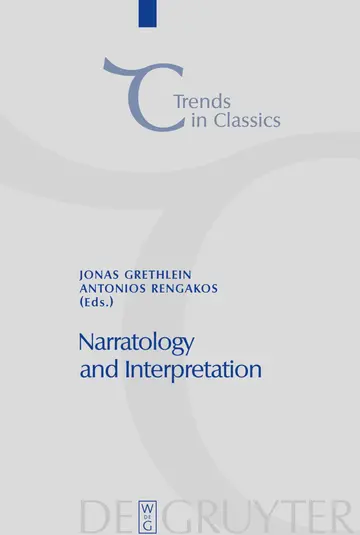 Cover of Narratology and Interpretation