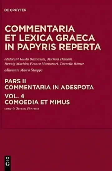 Cover of Comoedia Et Mimus