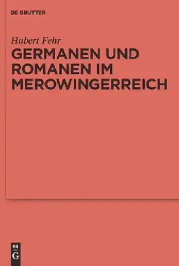 Cover of Germanen und Romanen im Merowingerreich