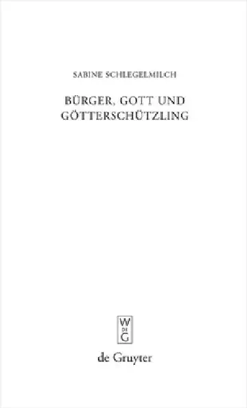 Cover of Bürger, Gott und Götterschützling