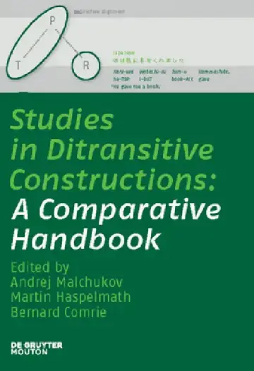 Cover of Studies in Ditransitive Constructions
