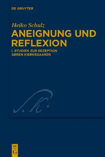 Cover of Studien Zur Rezeption Søren Kierkegaards