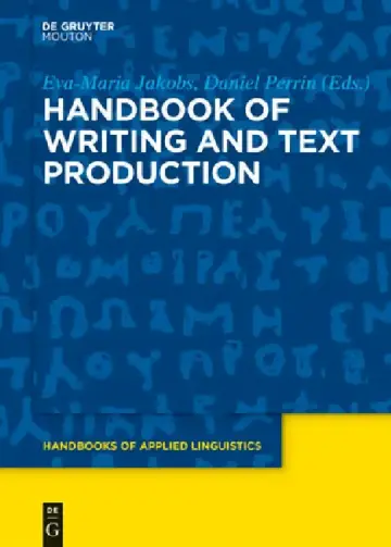 Cover of Handbook of Writing and Text Production