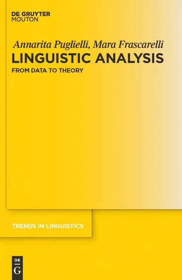 Cover of Linguistic Analysis