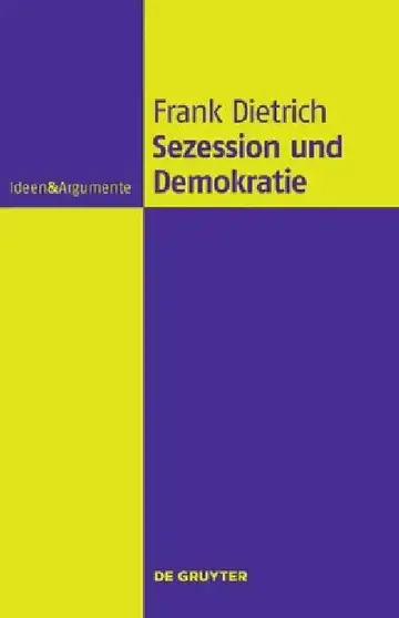 Cover of Sezession und Demokratie