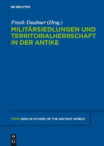 Cover of Militärsiedlungen und Territorialherrschaft in der Antike