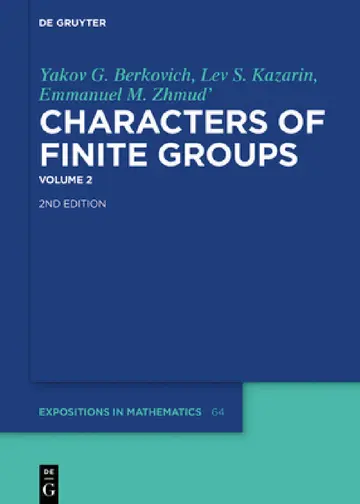 Cover of Yakov G. Berkovich; Lev S. Kazarin; Emmanuel M. Zhmud'
