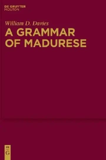Cover of A Grammar of Madurese
