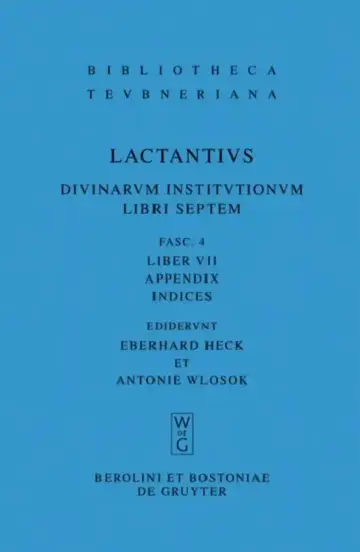 Cover of Liber VII