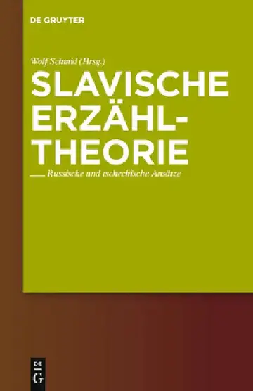 Cover of Slavische Erzähltheorie