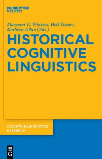 Cover of Historical Cognitive Linguistics