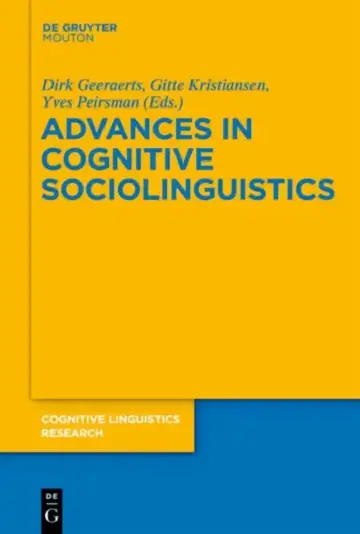 Cover of Advances in Cognitive Sociolinguistics