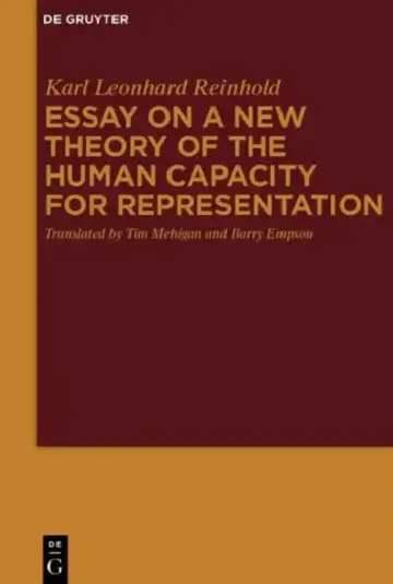 Cover of Essay on a New Theory of the Human Capacity for Representation