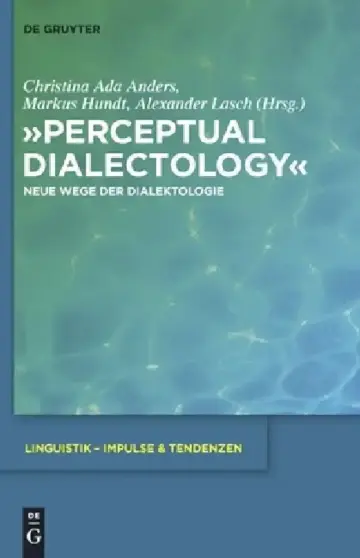 Cover of "Perceptual Dialectology"