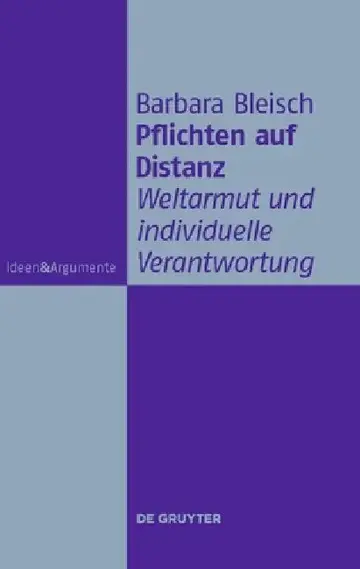 Cover of Pflichten auf Distanz
