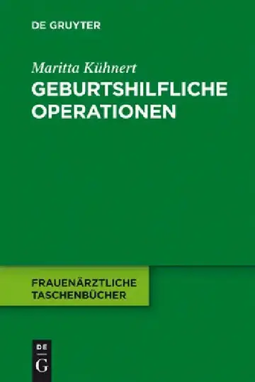 Cover of Geburtshilfliche Operationen