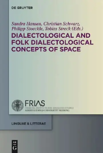 Cover of Dialectological and Folk Dialectological Concepts of Space