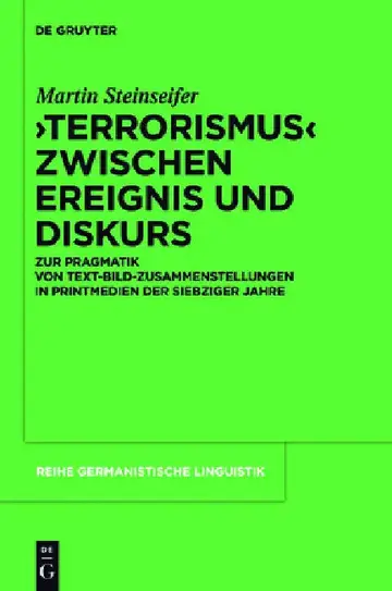 Cover of "Terrorismus" zwischen Ereignis und Diskurs