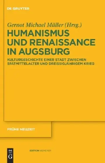 Cover of Humanismus und Renaissance in Augsburg