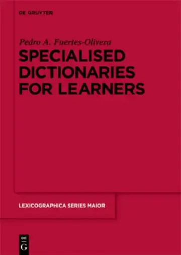Cover of Specialised Dictionaries for Learners
