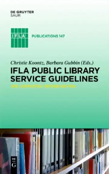 Cover of IFLA Public Library Service Guidelines