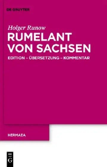 Cover of Rumelant Von Sachsen